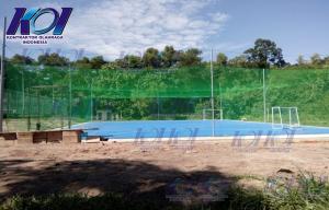 Pembuatan Lapangan Futsal Outdoor di Pertamina Pulau Bunyu Bulungan Kalimantan Utara Harga Murah